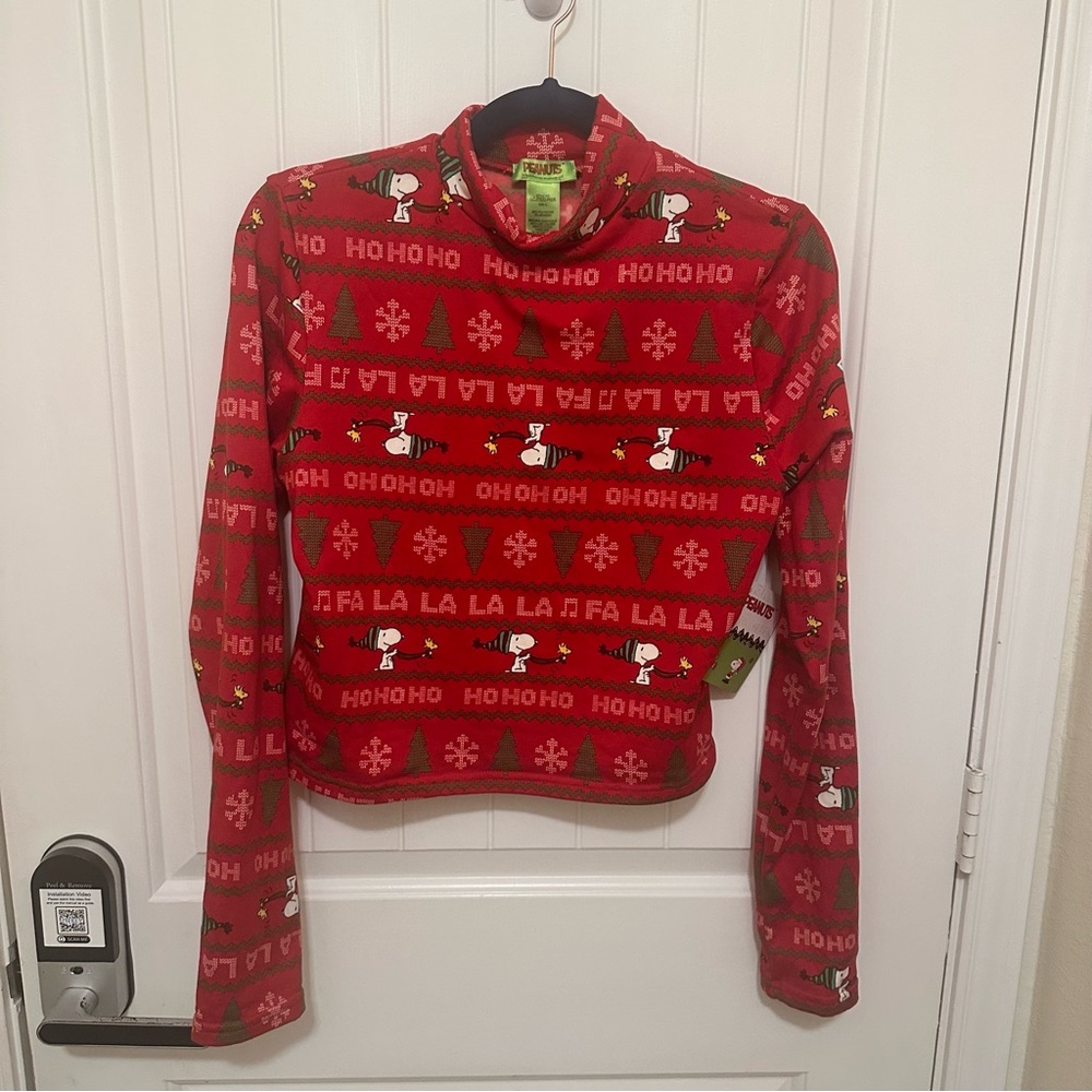 Peanuts Red Holiday Sweater